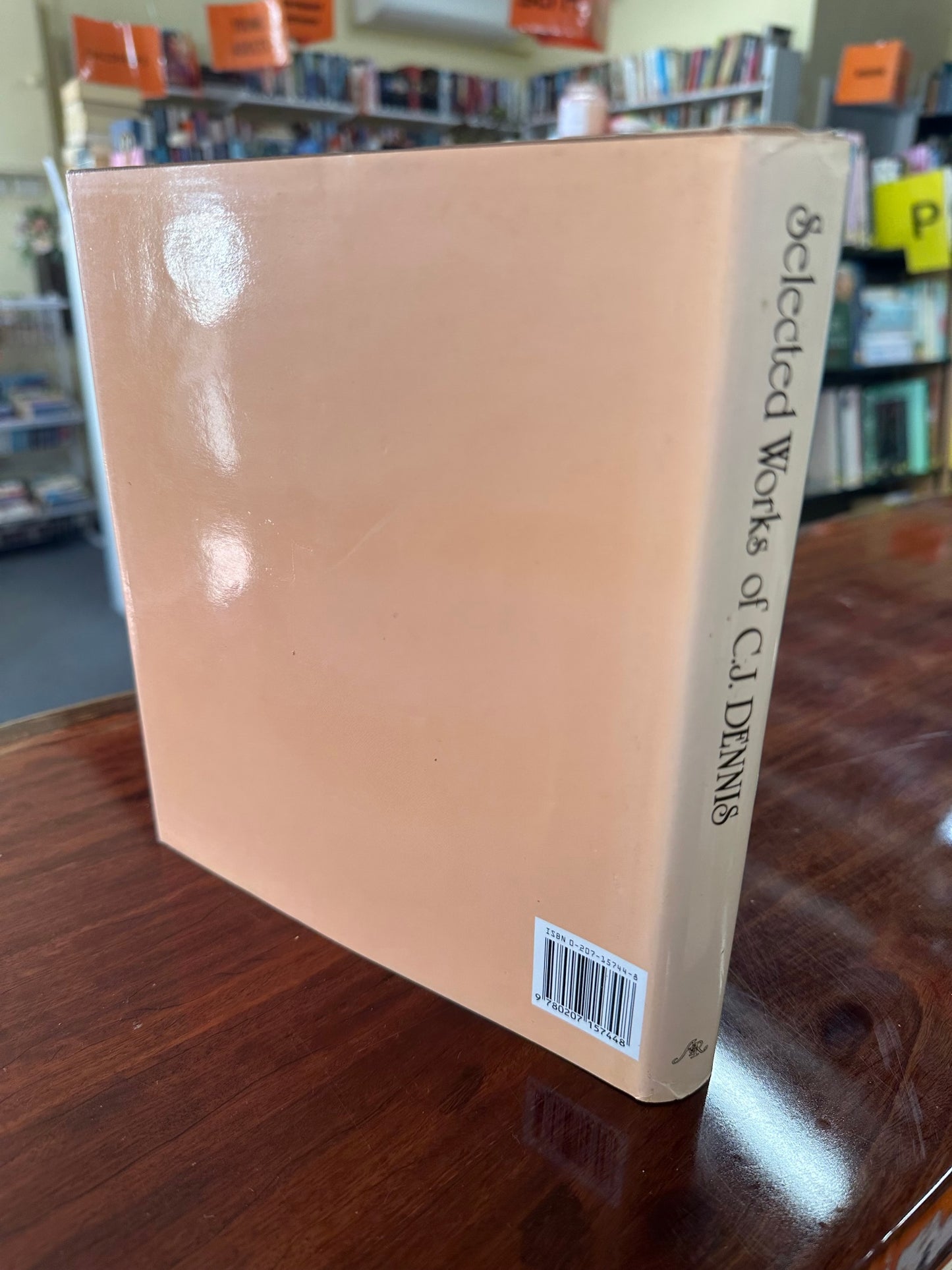 Selected works of C.J. Dennis (Hardcover) back cover image