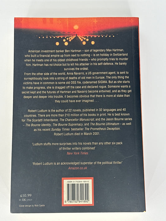 Robert Ludlum The Sigma Protocol cover image