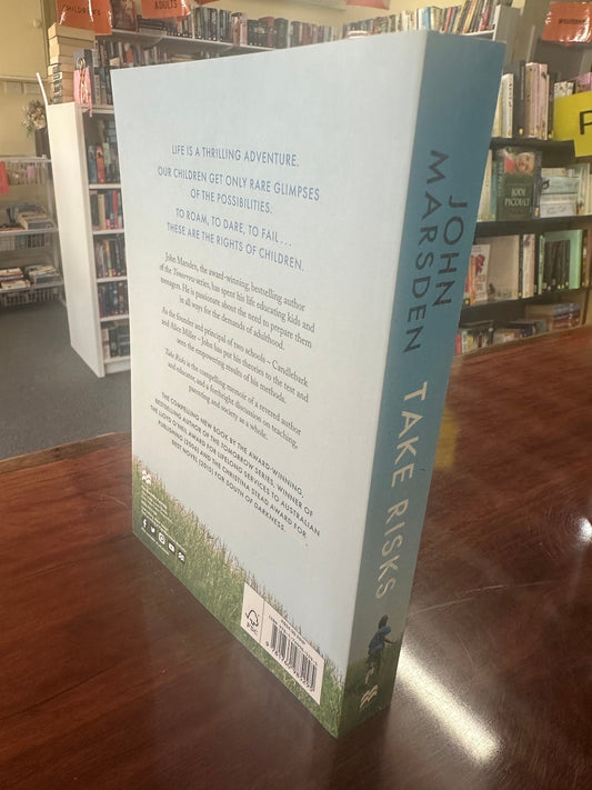 John Marsden Take Risks back cover image