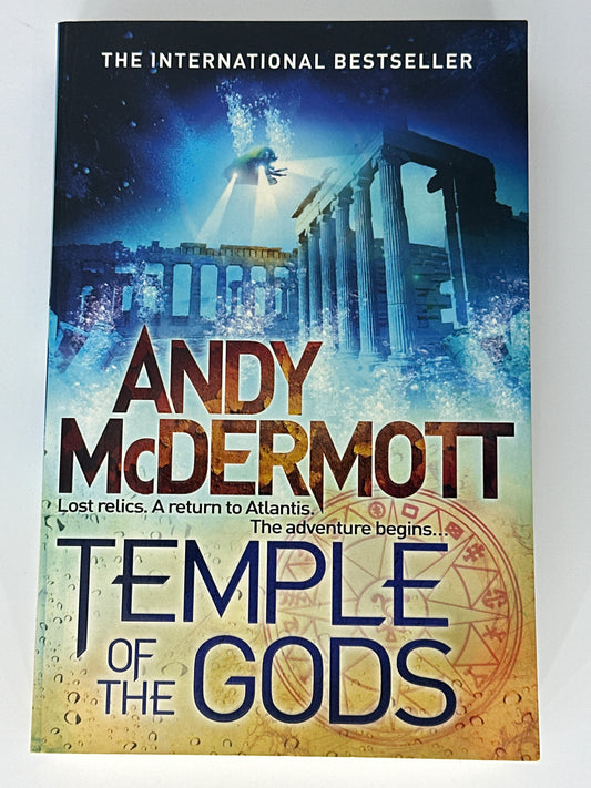 Andy McDermott Temple of the Gods front cover image