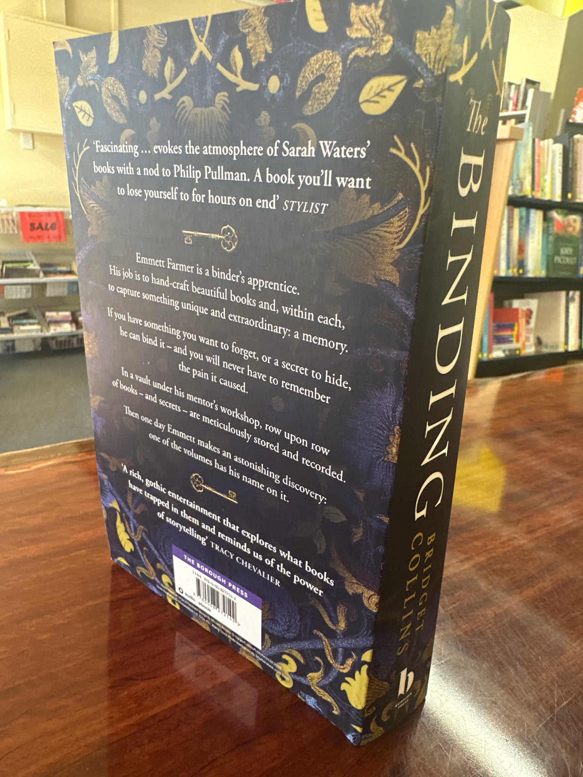 Bridget Collins The Binding back cover