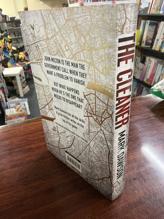 Mark Dawson The Cleaner back cover