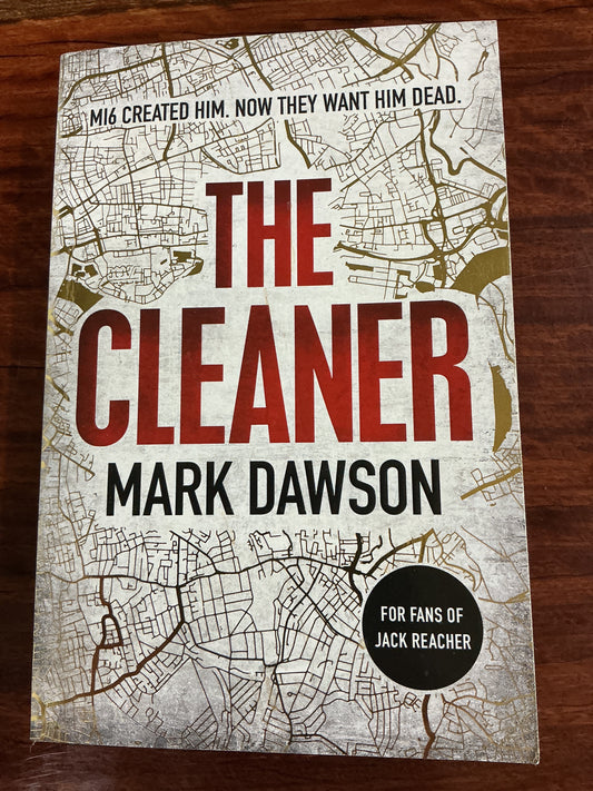 Mark Dawson The Cleaner front cover