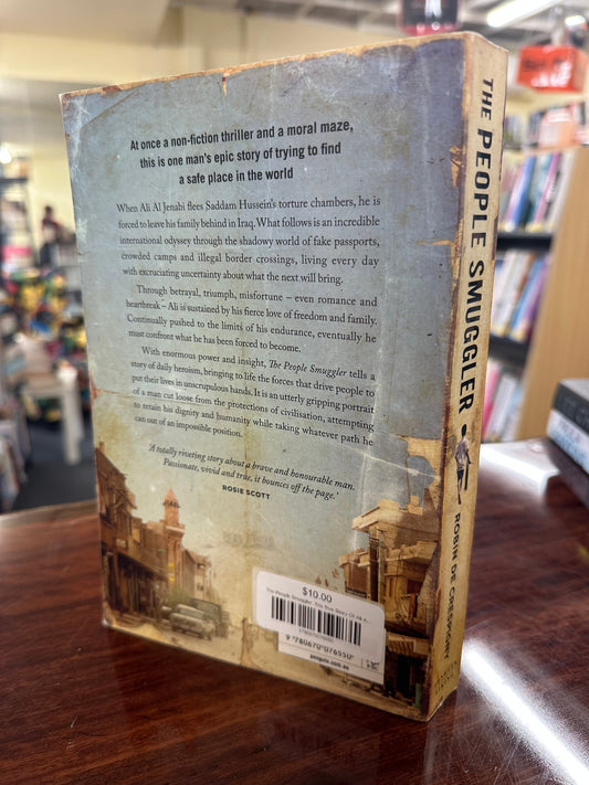 The People Smuggler back cover Robin de Crespigny