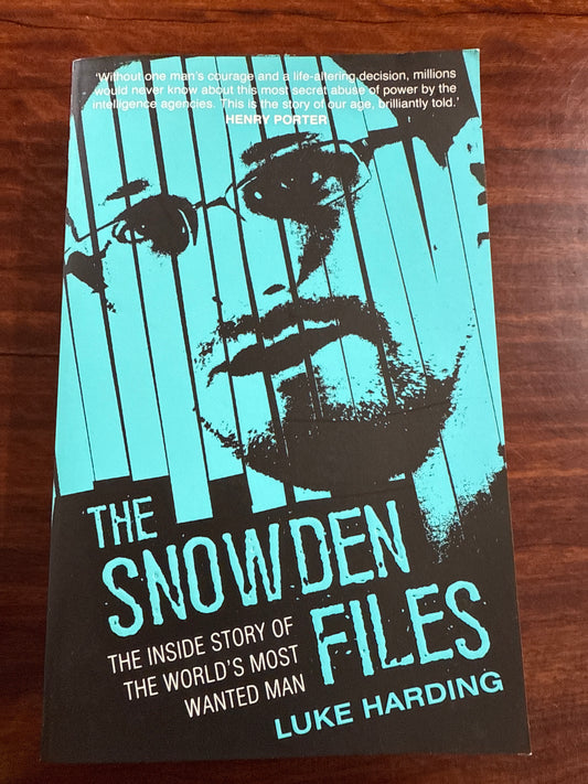 Luke Harding The Snowden Files front cover