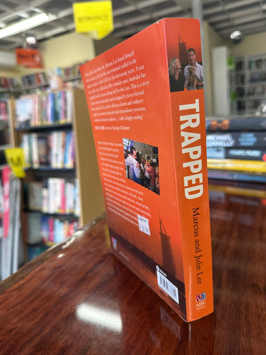 Marcus and Julie Lee Trapped back cover