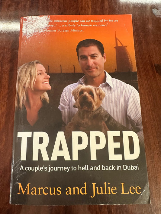 Marcus and Julie Lee Trapped cover