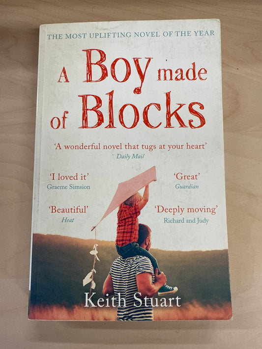 Boy Made Of Blocks