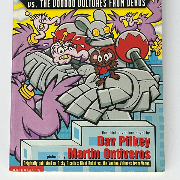 Mighty Robot vs Voodoo vultures from Venus (3) front cover used books