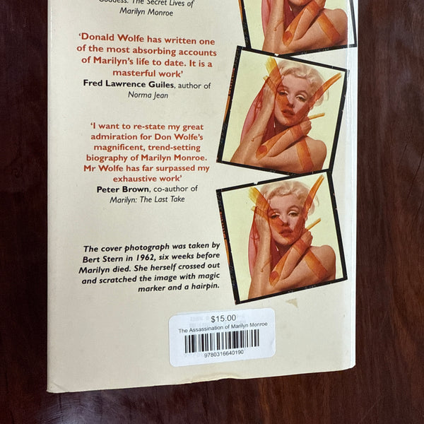 The Assassination of Marilyn Monroe (Hardcover)