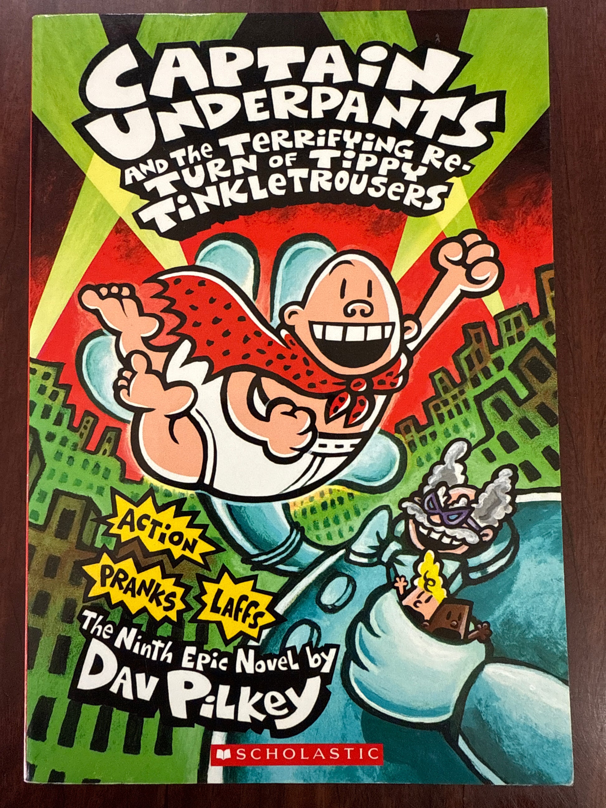 Captain Underpants and the Terrifying Return of Tippy Tinkletrousers
