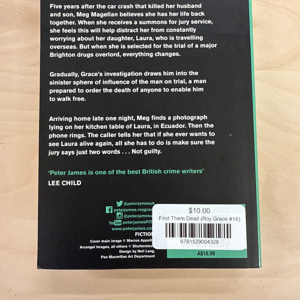 Find Them Dead (Roy Grace #16)