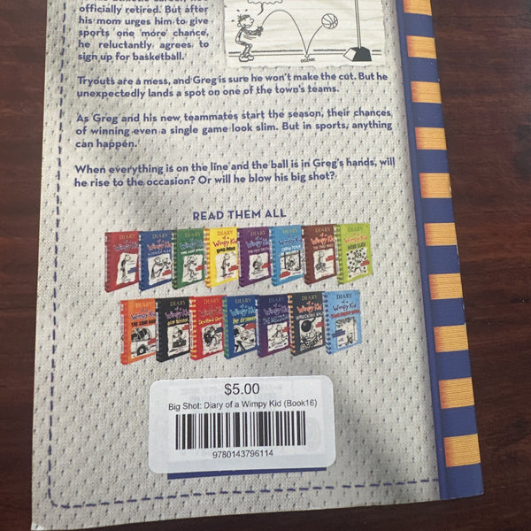 Big Shot: Diary of a Wimpy Kid (Book16)