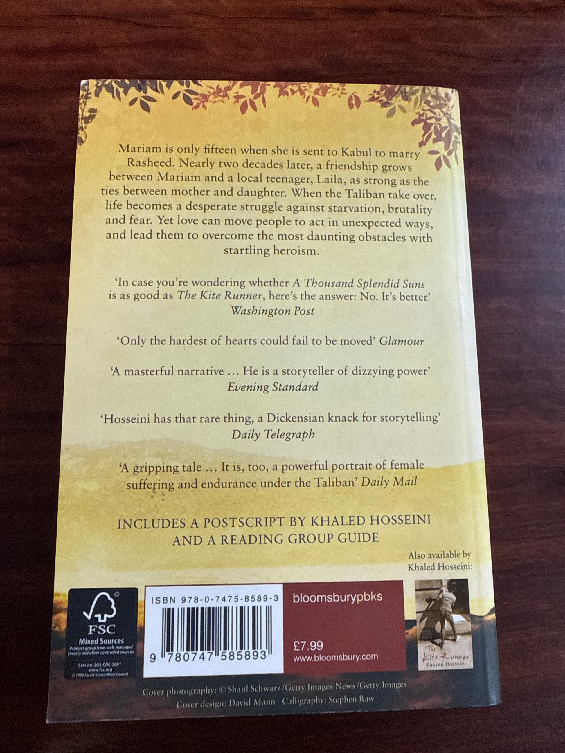 A Thousand Splendid Suns