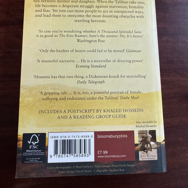A Thousand Splendid Suns