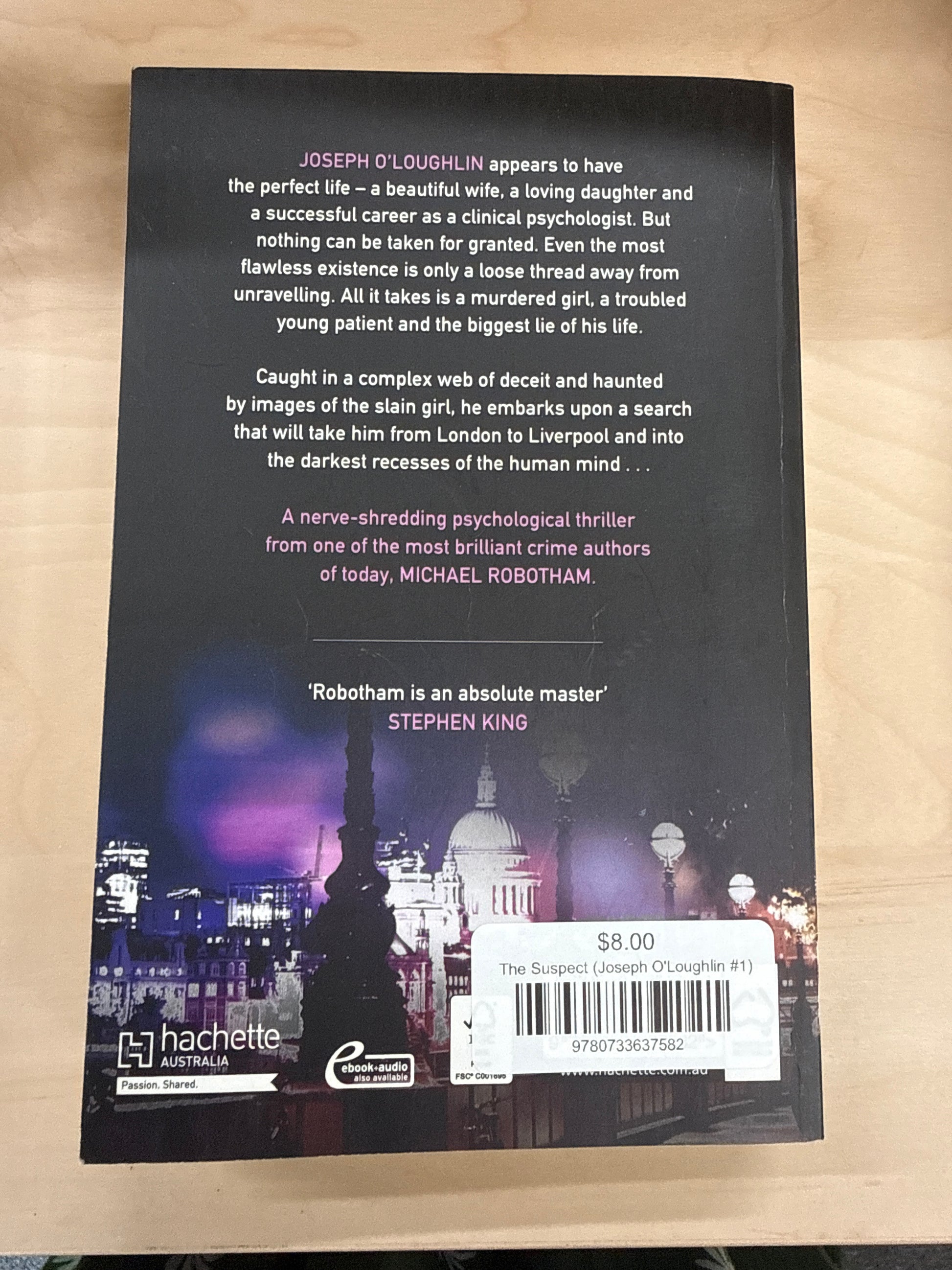 The Suspect (Joseph O'Loughlin #1)