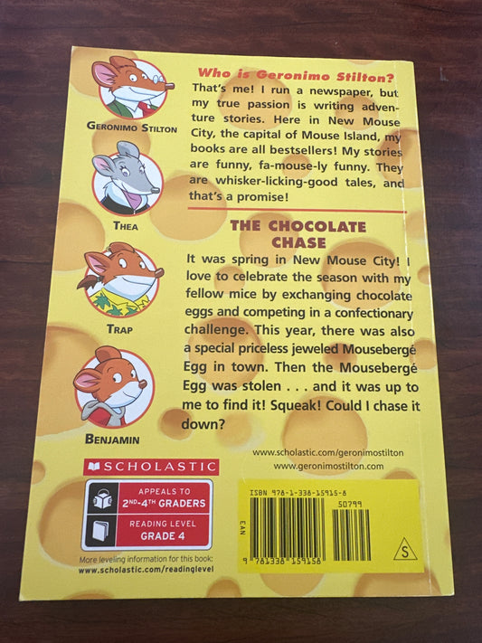 The Chocolate Chase (Geronimo Stilton #67) (67)
