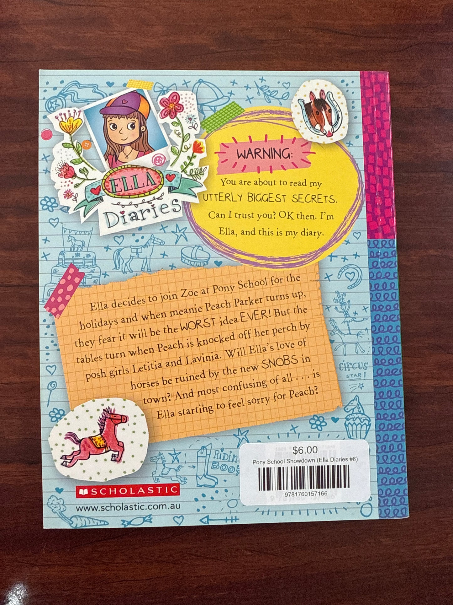 Pony School Showdown (Ella Diaries #6)