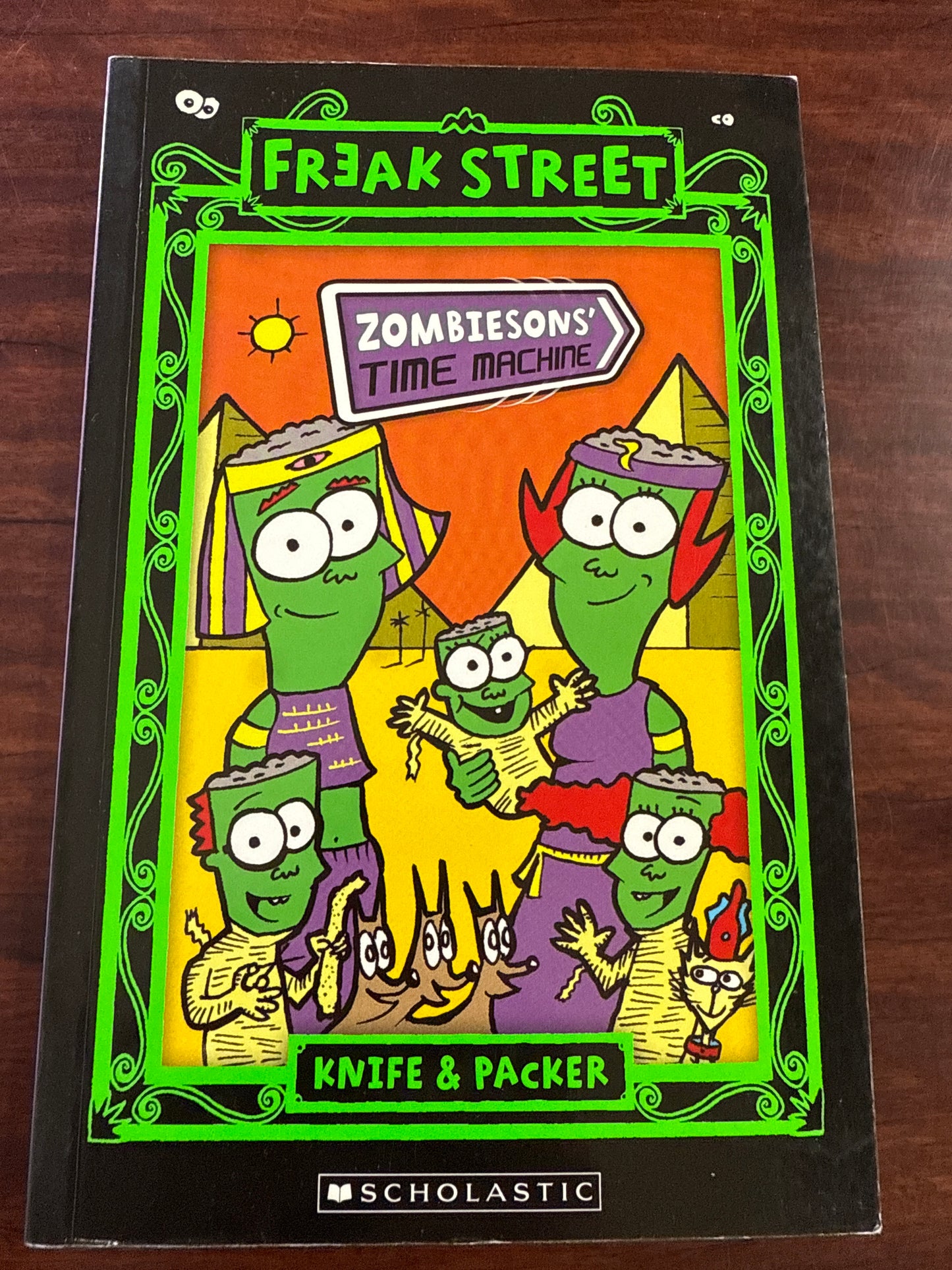 Zombiesons' Time Machine (Freak Street: Next Generation #3)