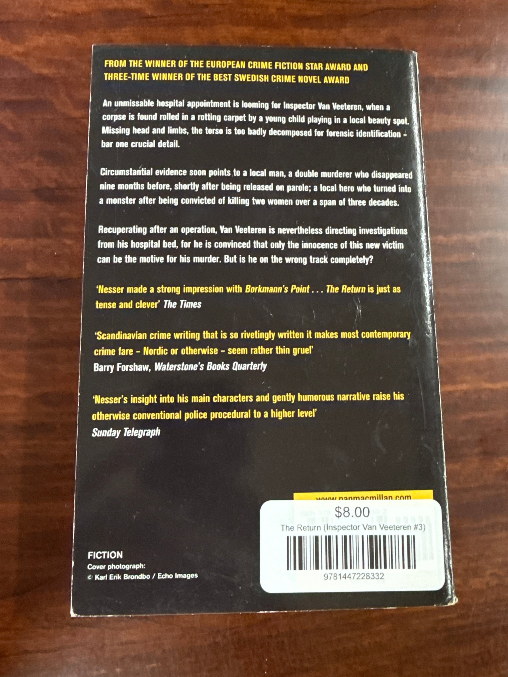 The Return (Inspector Van Veeteren #3)