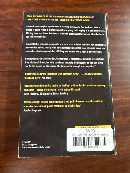 The Return (Inspector Van Veeteren #3)
