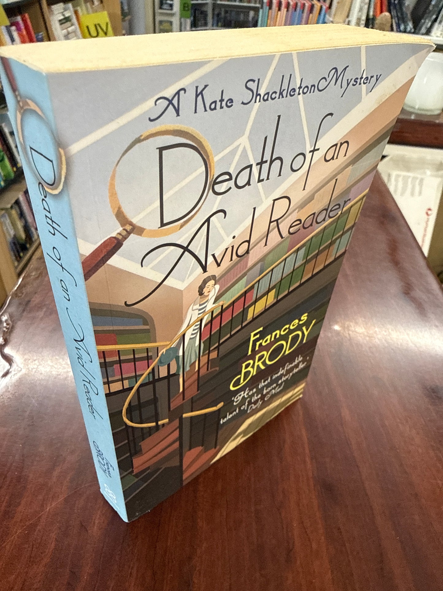Death of an Avid Reader (Kate Shackleton #6)