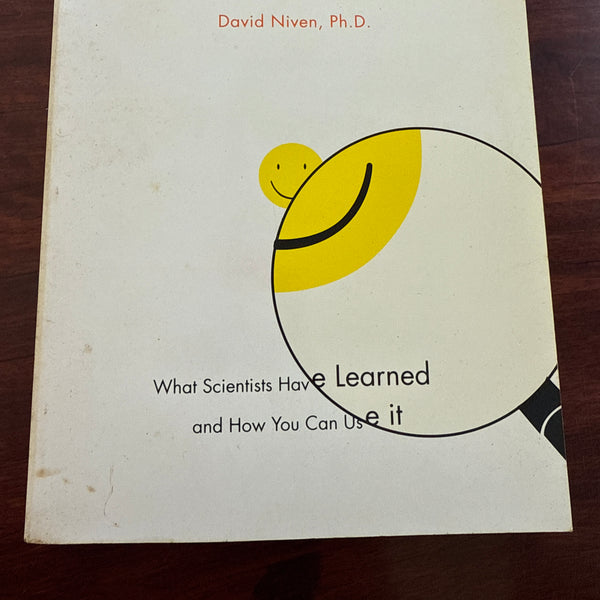 David Niven The 100 Simple Secrets of Happy People front cover