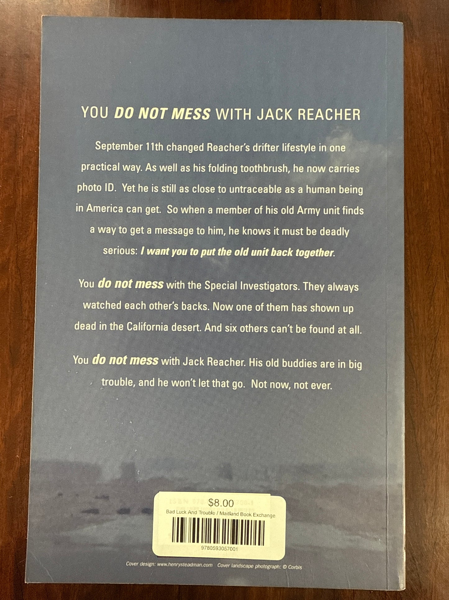 Bad Luck And Trouble (Jack Reacher #11)