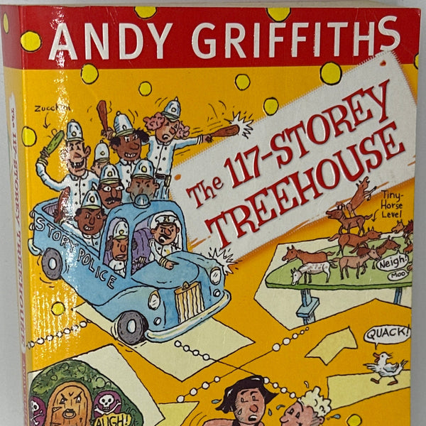 Andy Griffiths The 117-Storey Treehouse front cover image