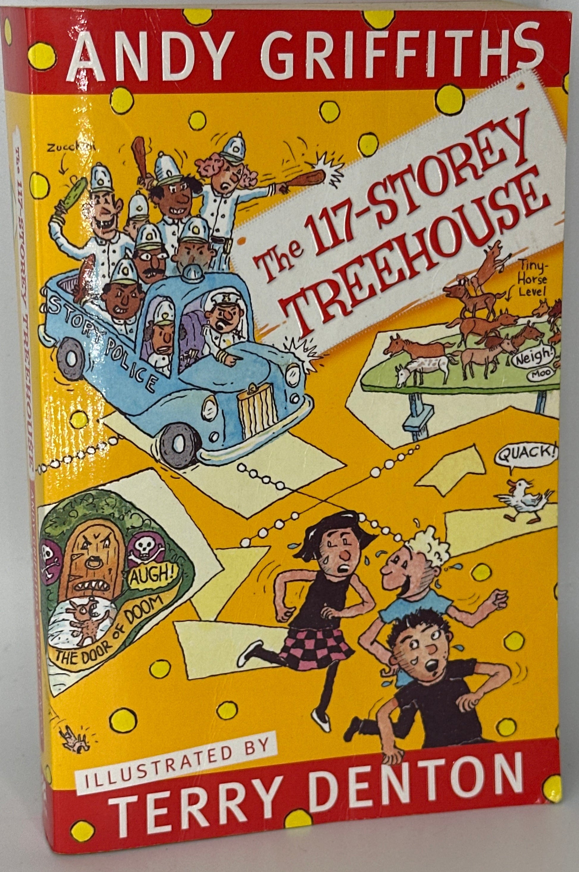 Andy Griffiths The 117-Storey Treehouse front cover image