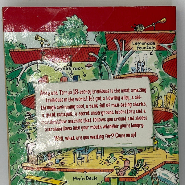 Andy Griffiths 13-Storey Treehouse back cover used books