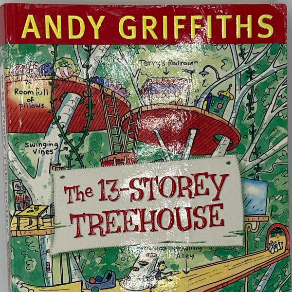 Andy Griffiths 13-Storey Treehouse front cover used books