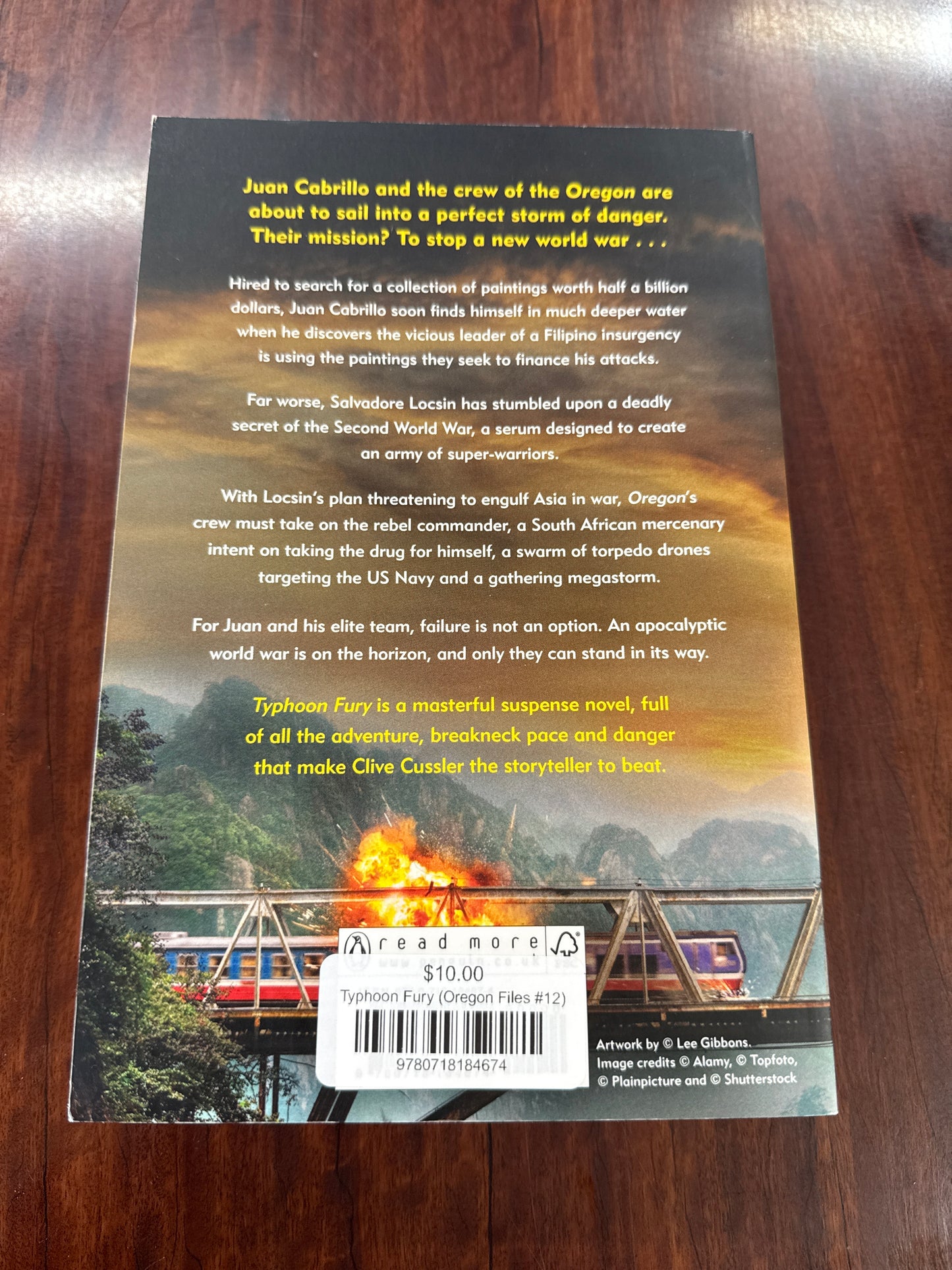 Typhoon Fury (Oregon Files #12)