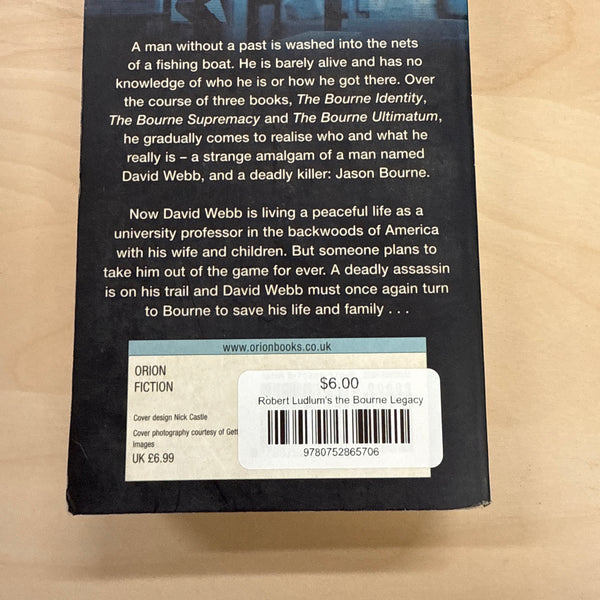 Robert Ludlum's the Bourne Legacy