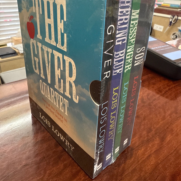The Giver Boxed Set: The Giver, Gathering Blue, Messenger, Son (Still in plastic)