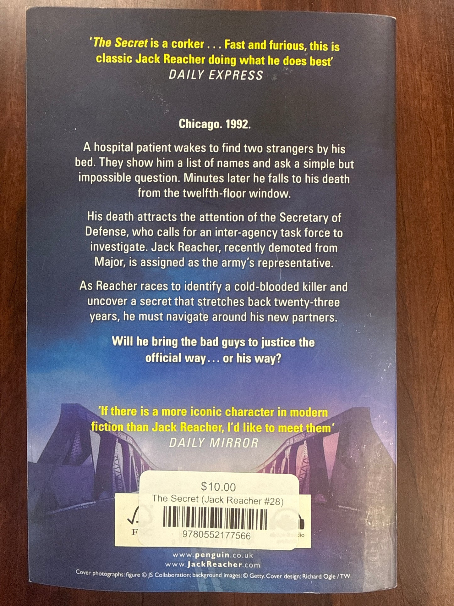 The Secret (Jack Reacher #28)