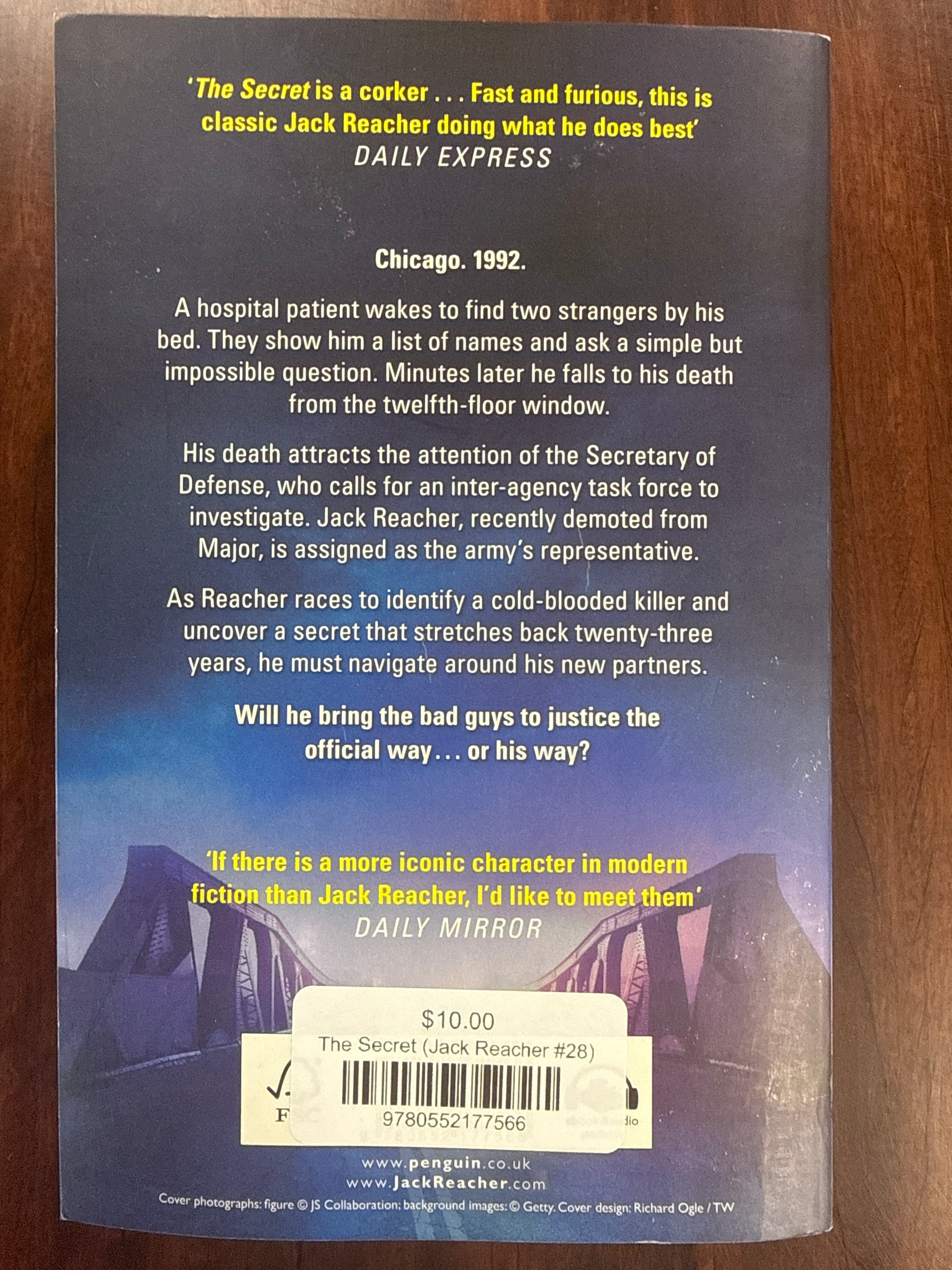 The Secret (Jack Reacher #28)