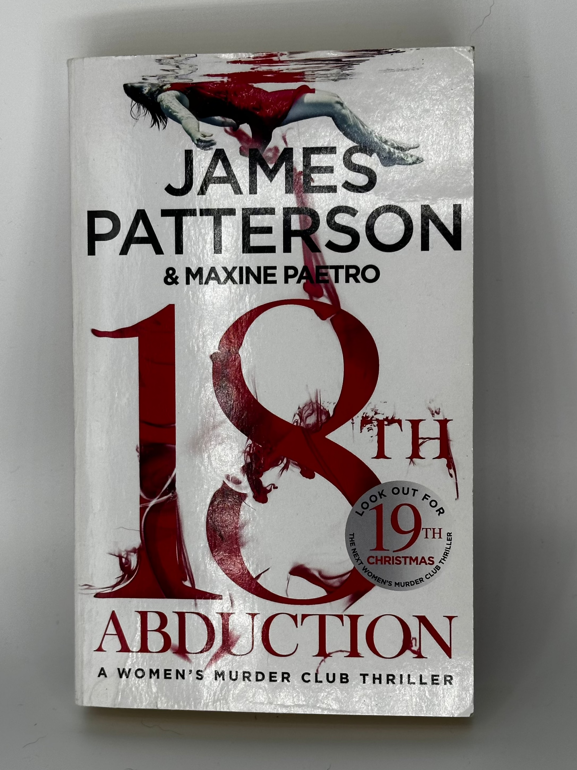 18th Abduction - James Patterson -Front Cover-Used Books