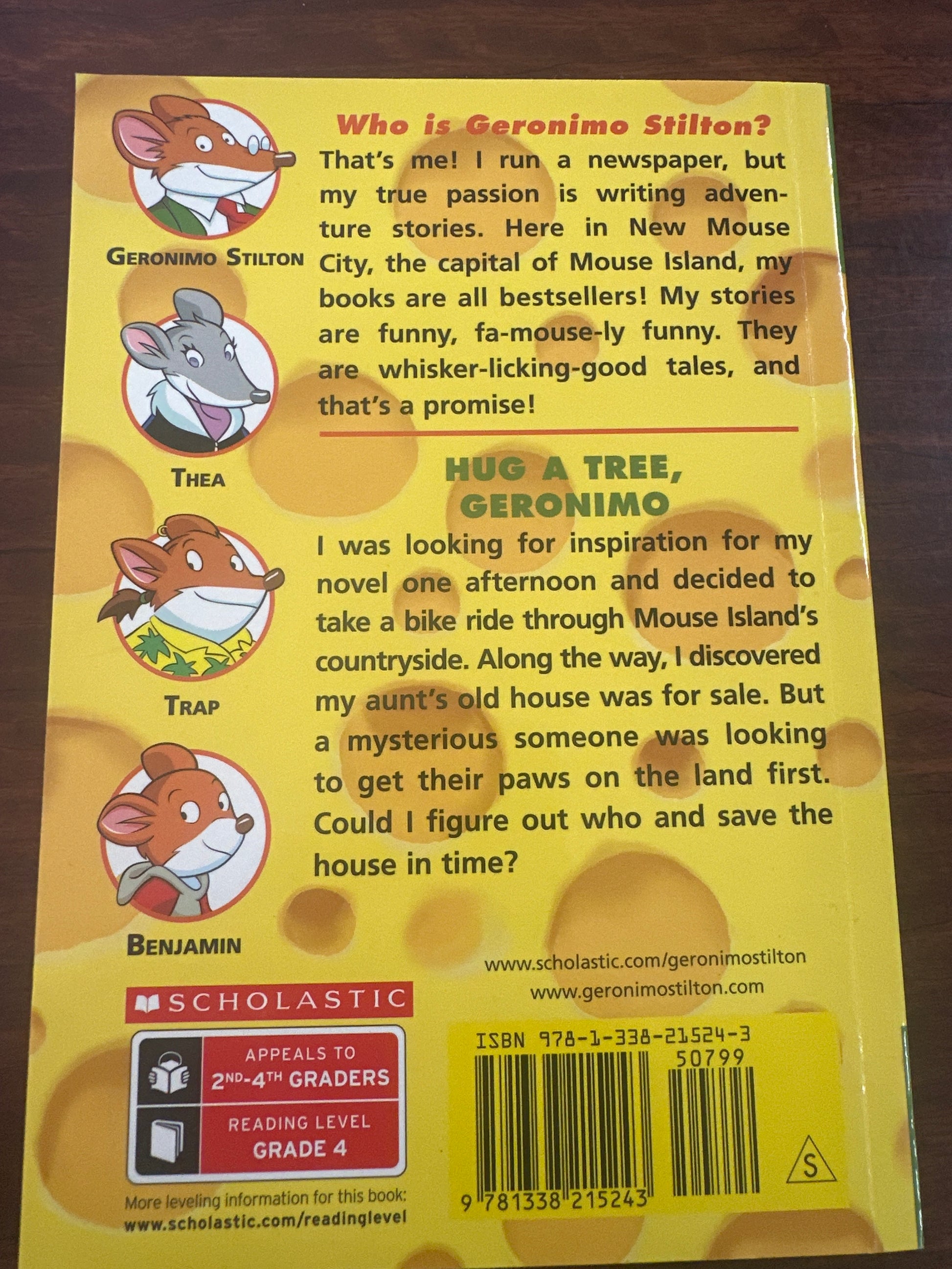 Hug a Tree, Geronimo (Geronimo Stilton #69)
