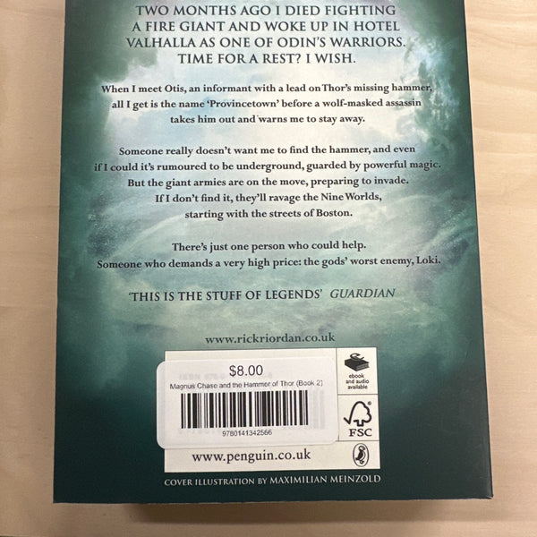 Magnus Chase and the Hammer of Thor (Book 2)