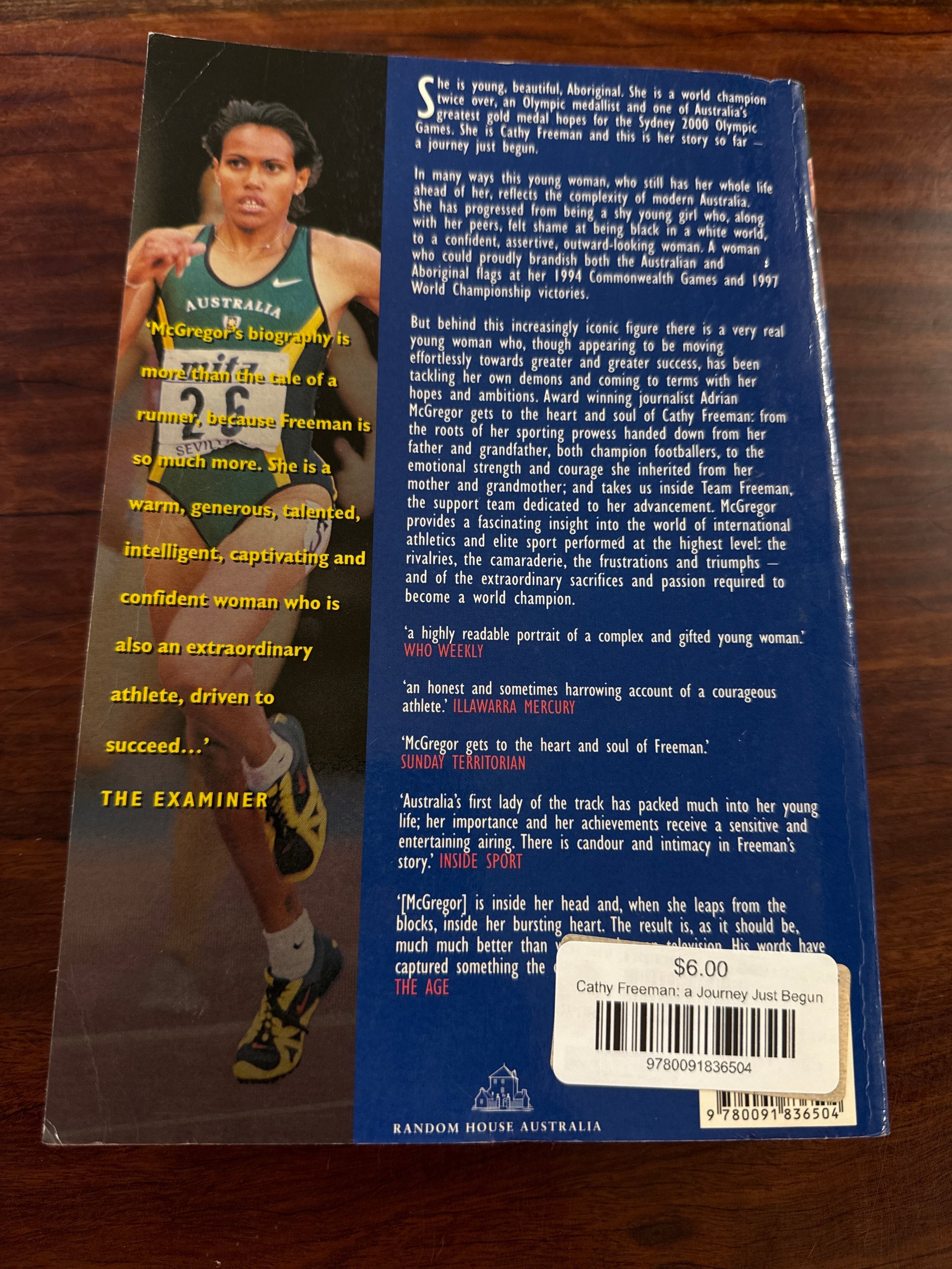 Cathy Freeman: a Journey Just Begun
