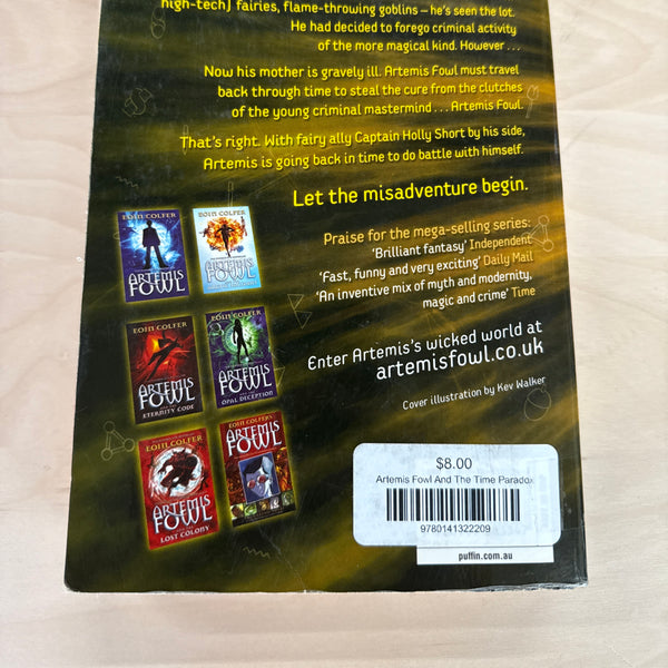 Artemis Fowl And The Time Paradox