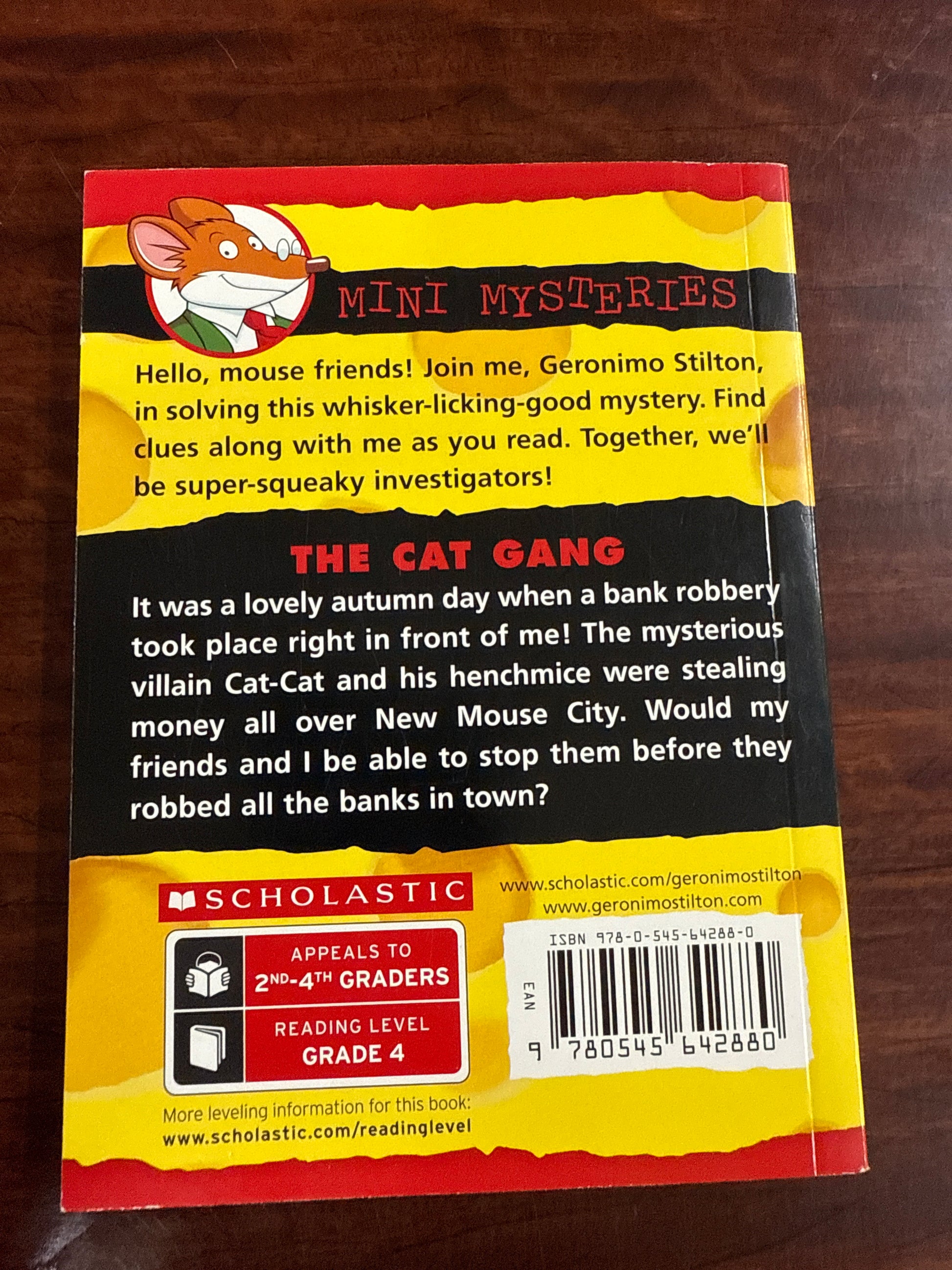 The Cat Gang (Geronimo Stilton Mini Mystery 4)