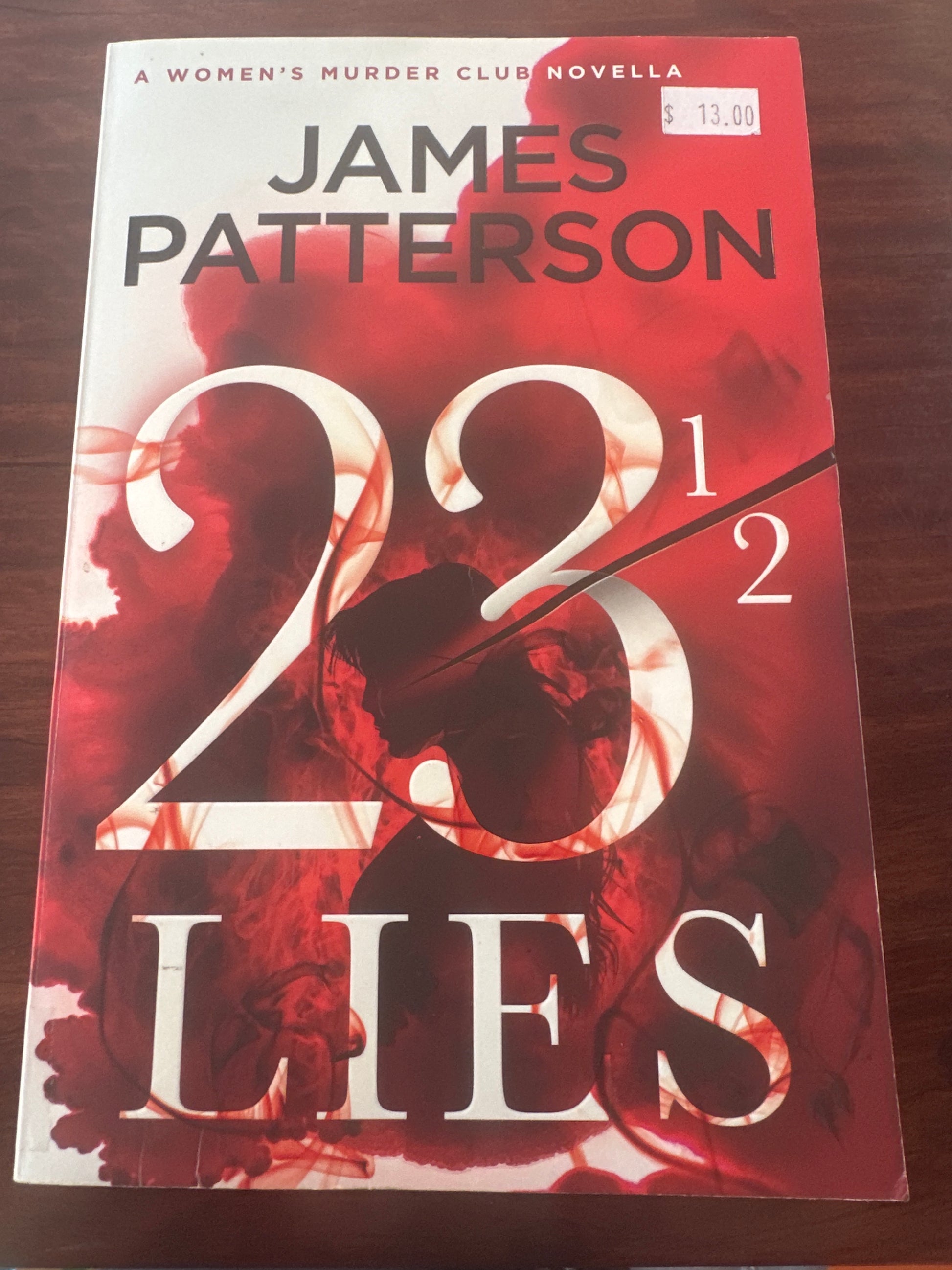 James Patterson 23 1/2 Lies front cover