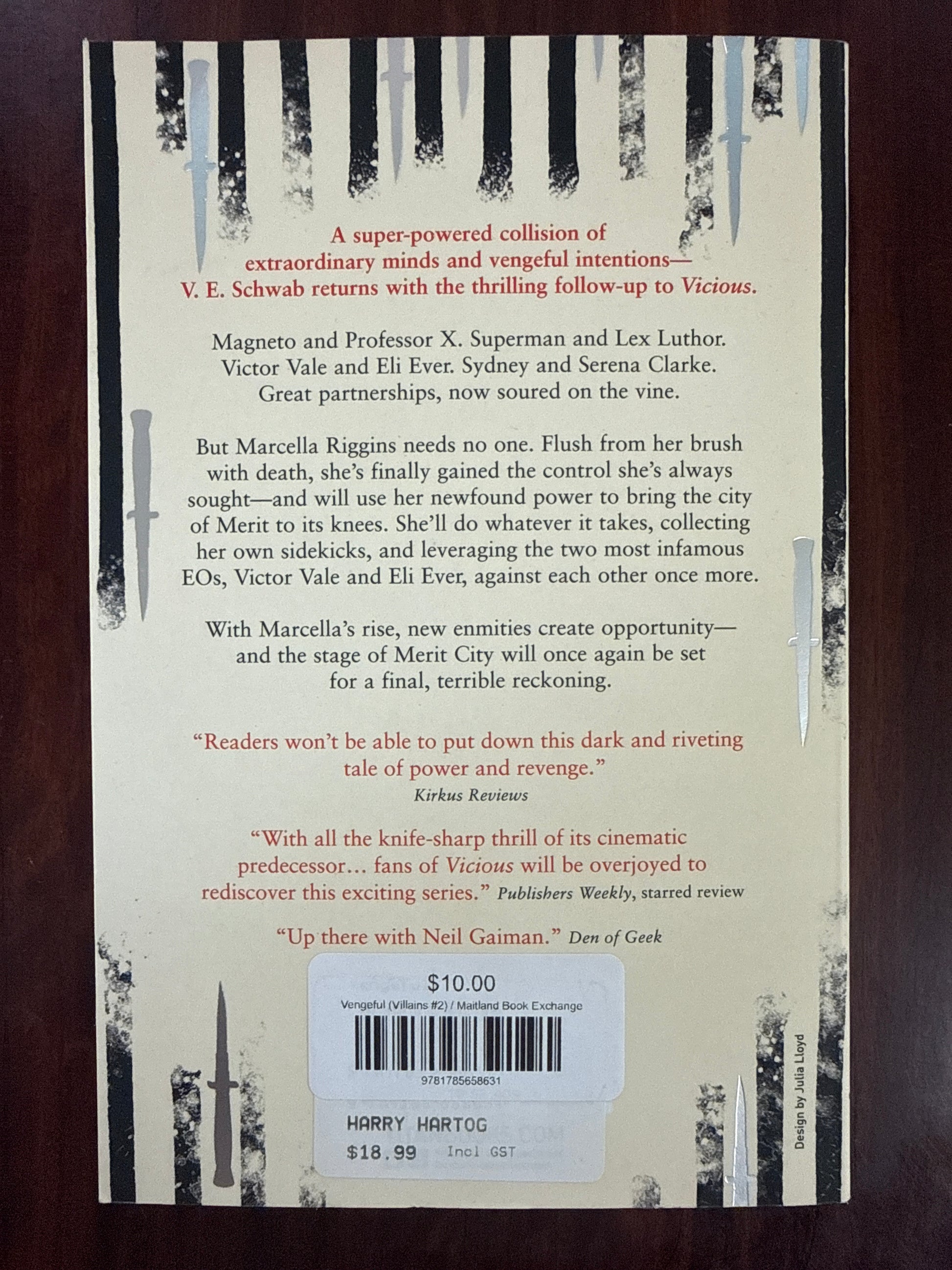 Vengeful (Villains #2)