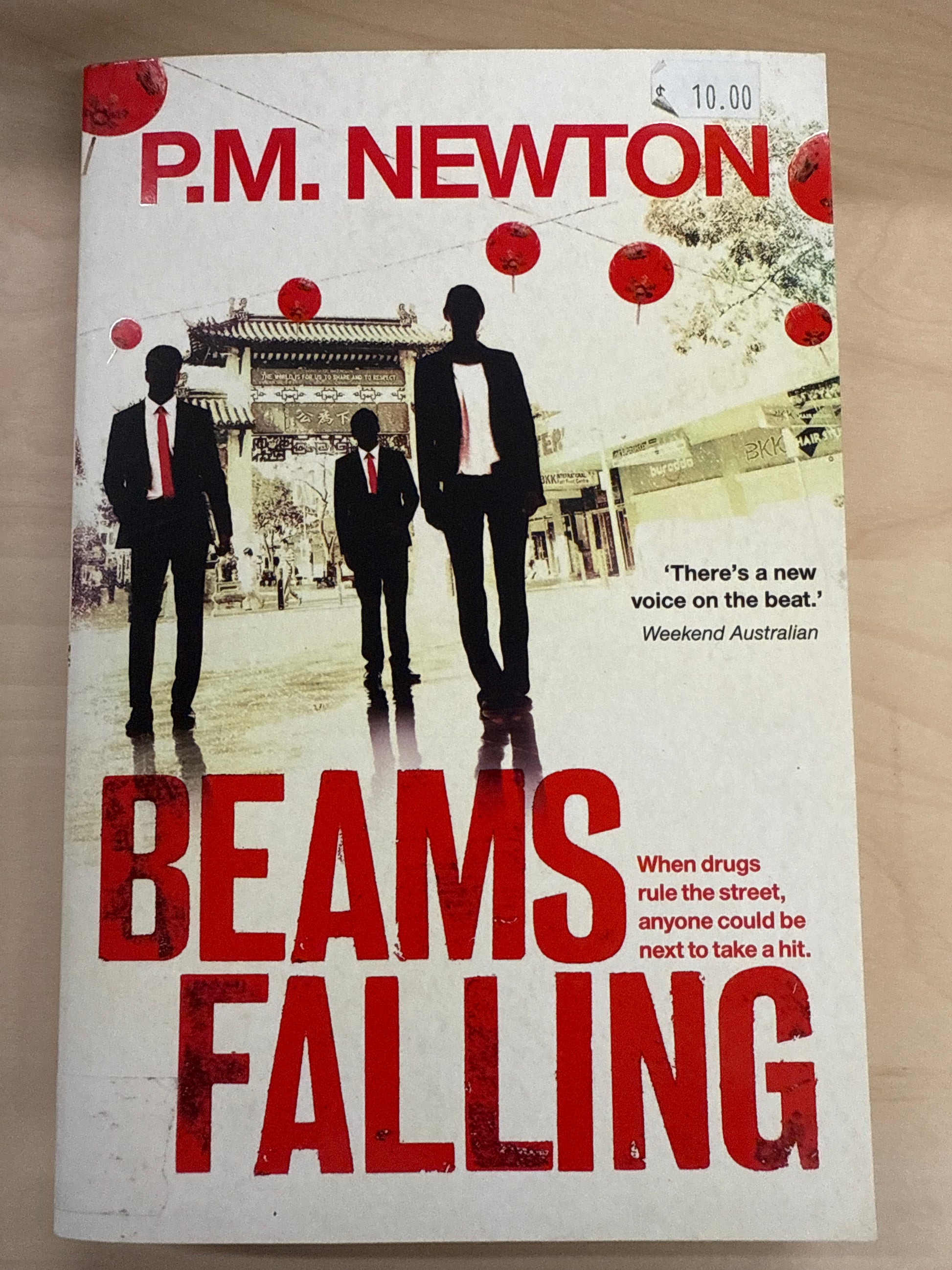 Beams Falling
