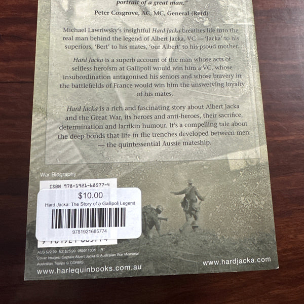 Hard Jacka: The Story of a Gallipoli Legend