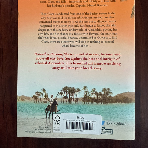 Beneath a Burning Sky: A thrilling mystery. An epic love story.