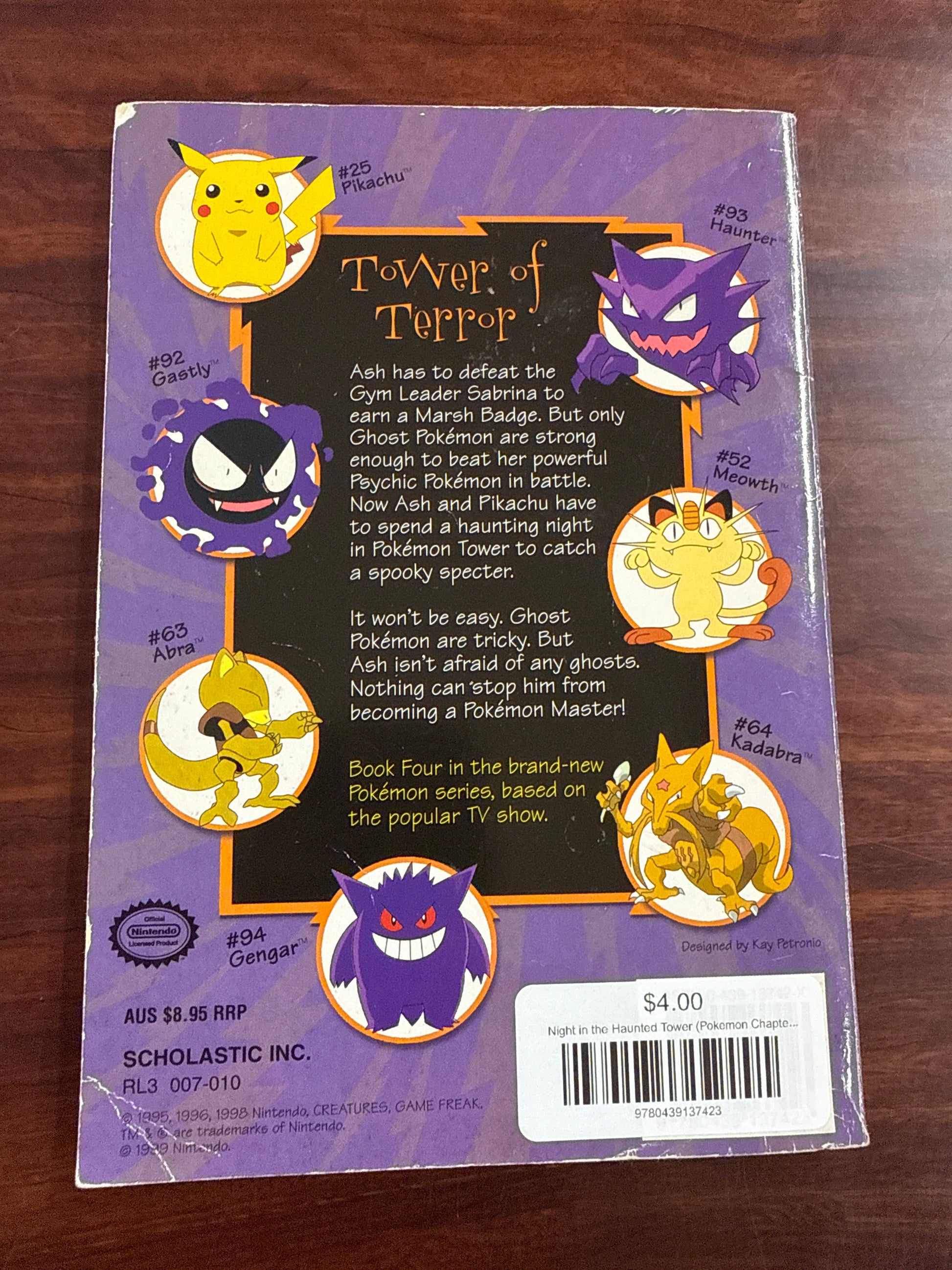 Night in the Haunted Tower (Pokemon Chapter Book)