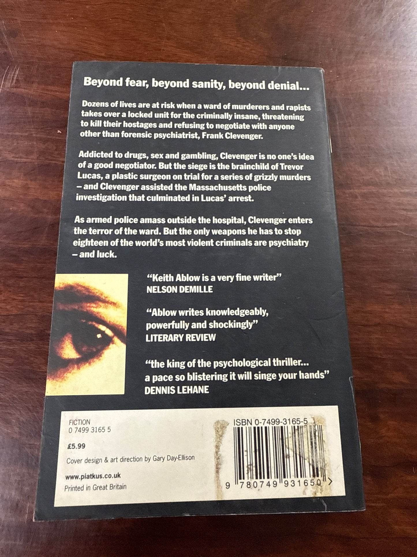 Projection (Frank Clevenger Novel)